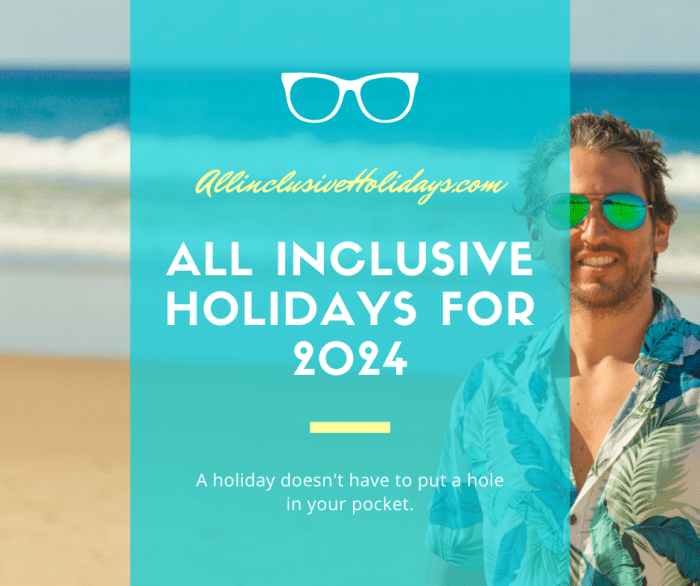 All-inclusive online holiday packages
